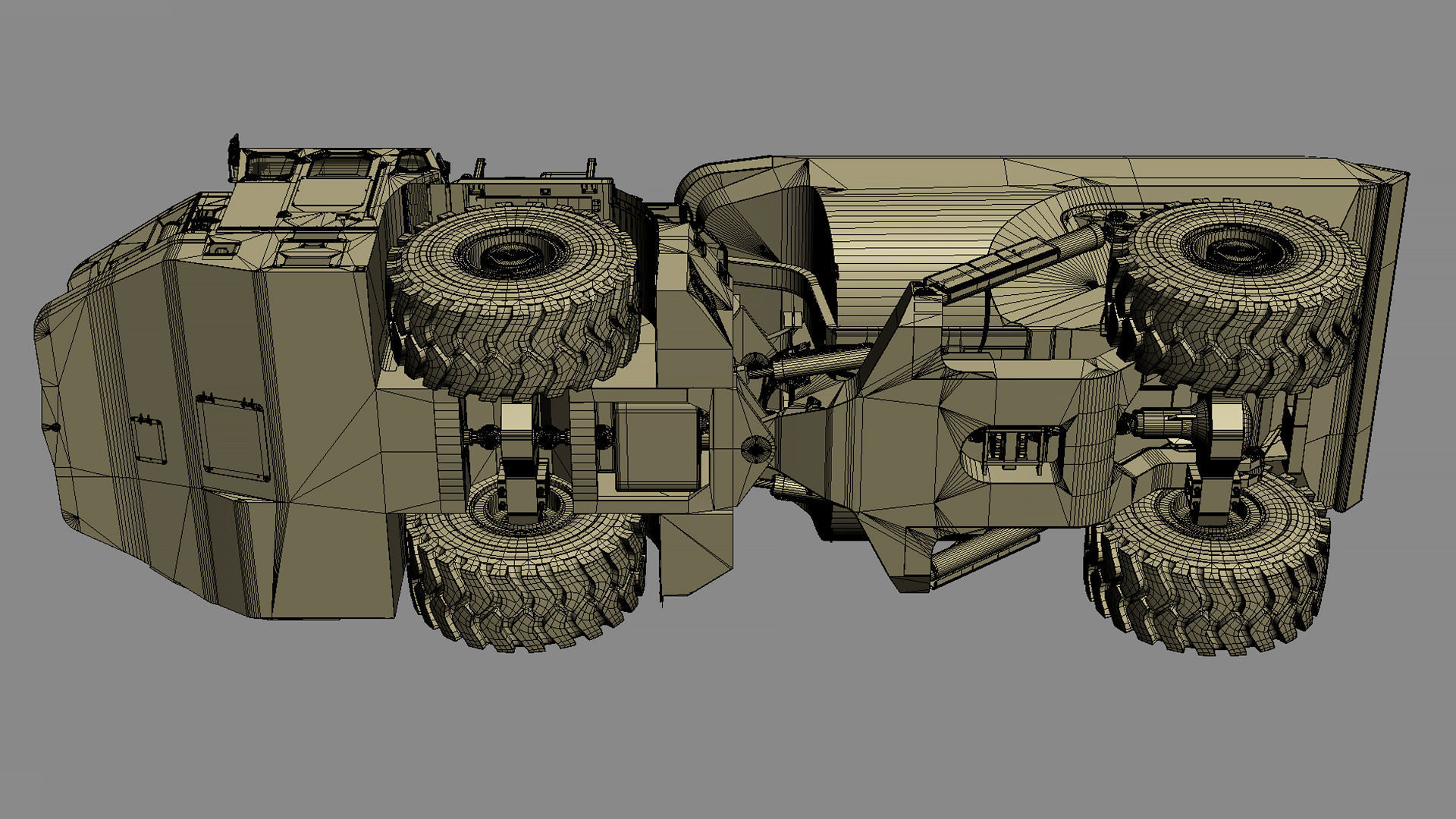 Underground Mining Machines Sandvic 3D model_111