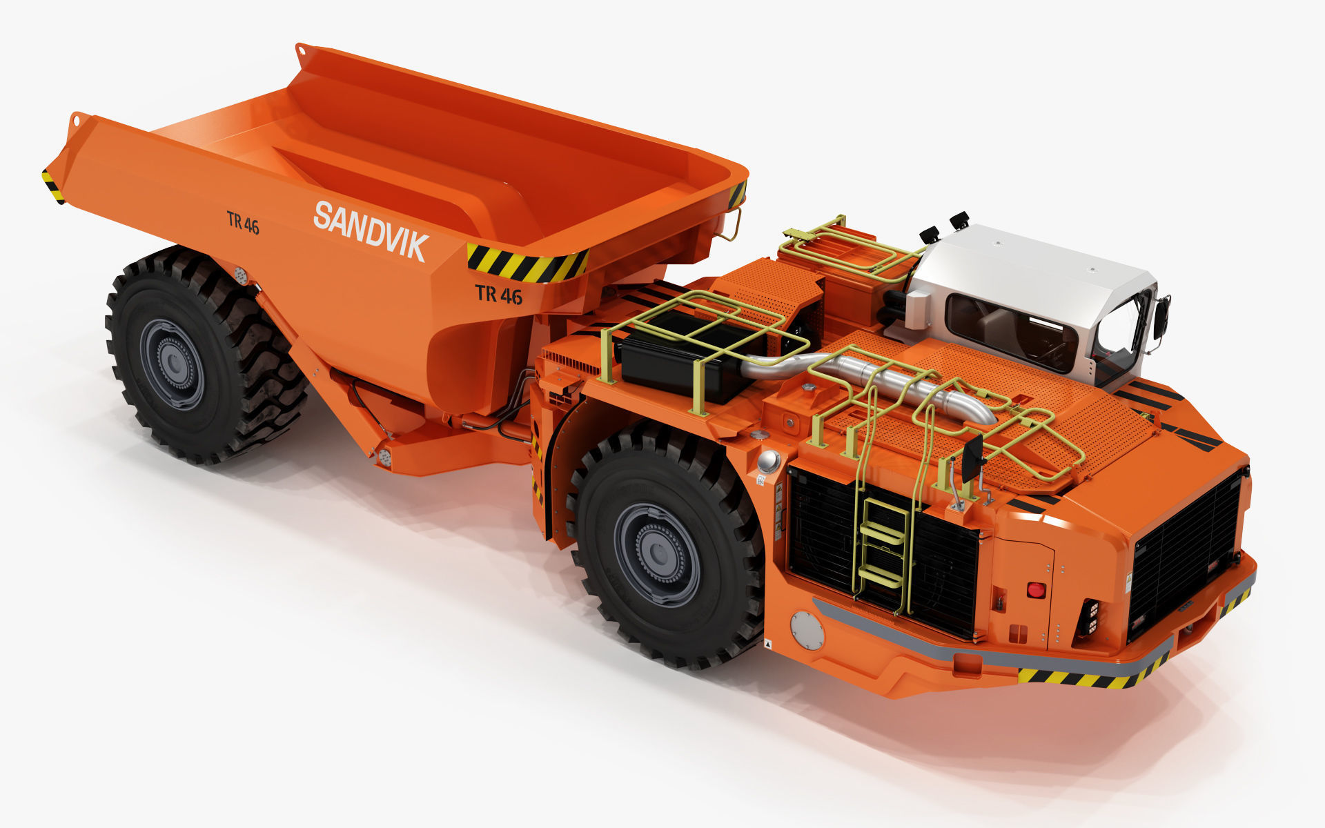 Underground Mining Machines Sandvic 3D model_92