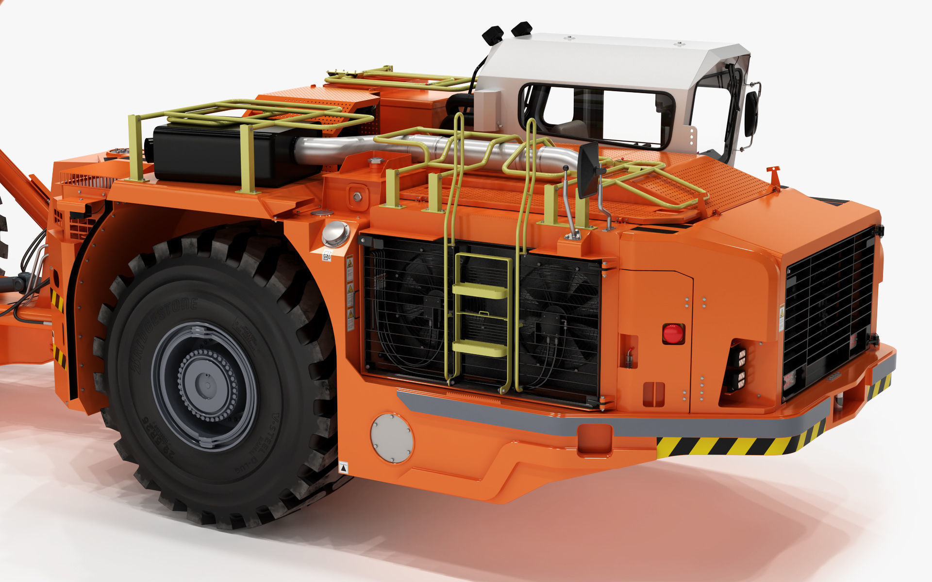 Underground Mining Machines Sandvic 3D model_103
