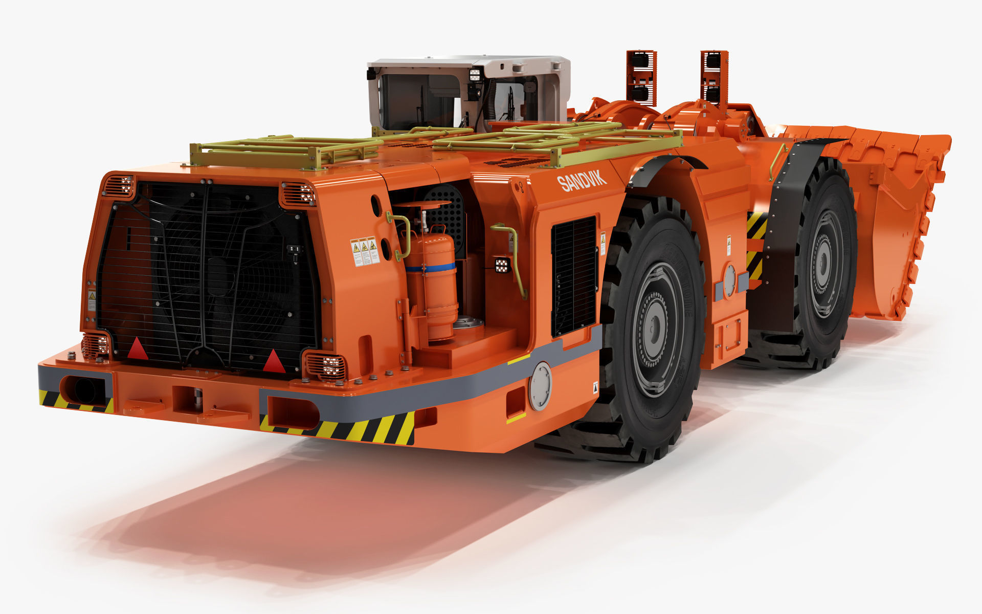 Underground Mining Machines Sandvic 3D model_53