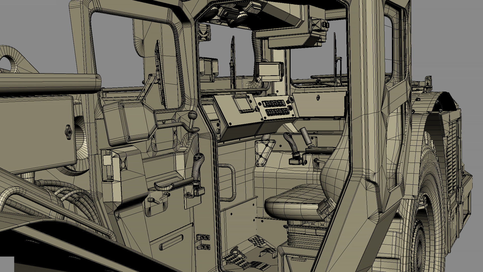 Underground Mining Machines Sandvic 3D model_86