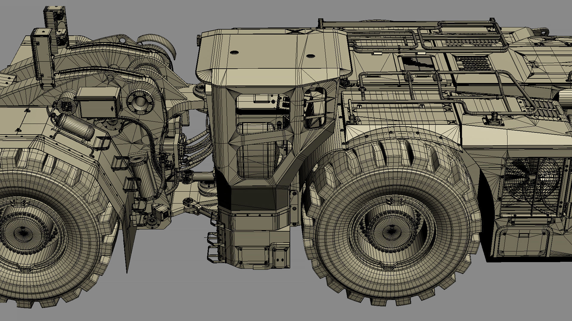 Underground Mining Machines Sandvic 3D model_82
