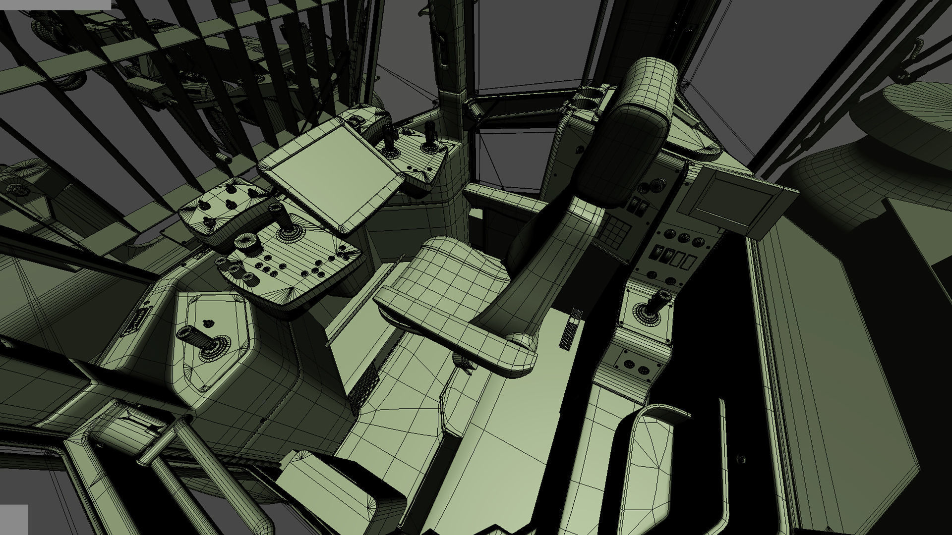 Underground Mining Machines Sandvic 3D model_40