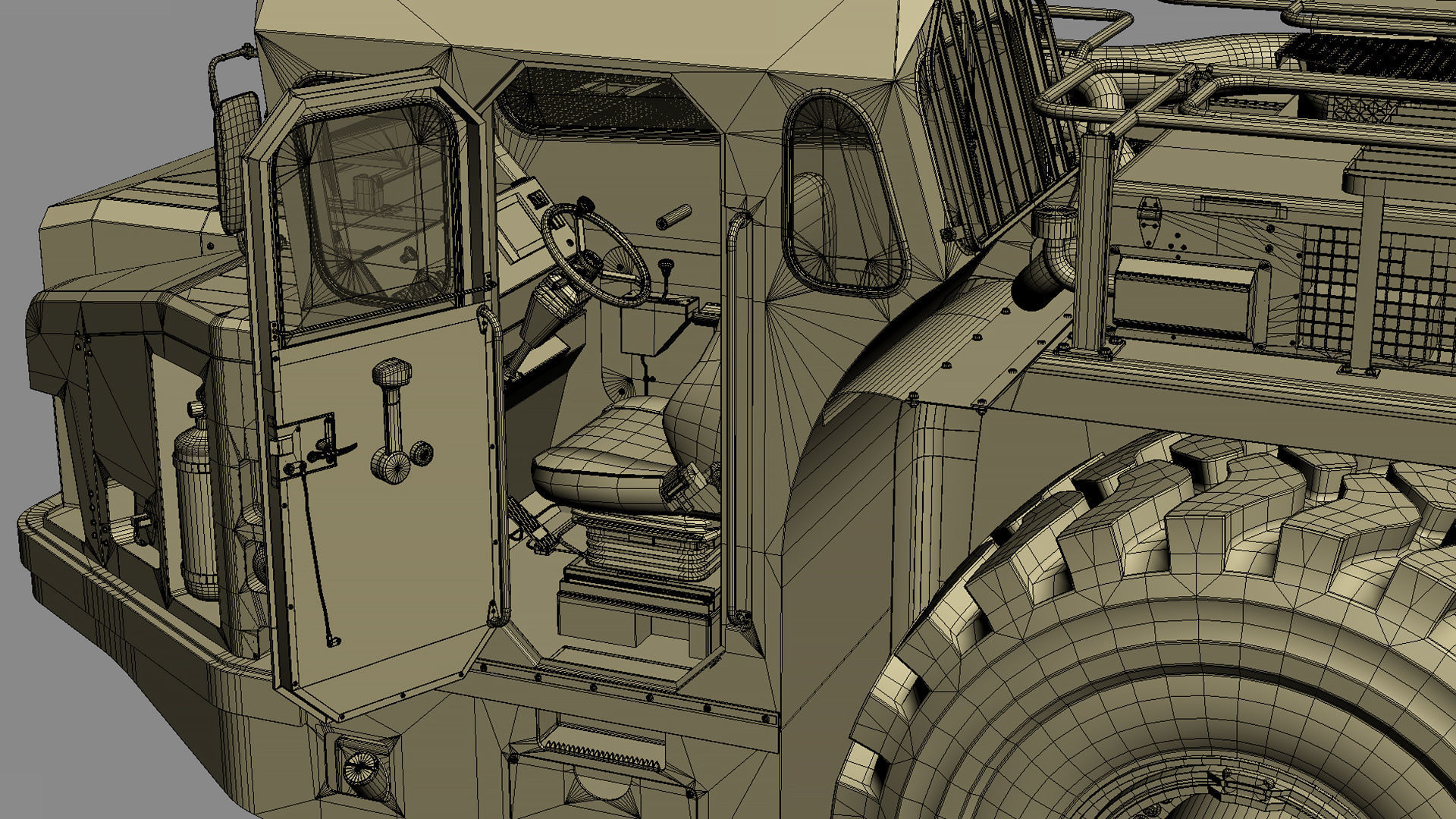 Underground Mining Machines Sandvic 3D model_123