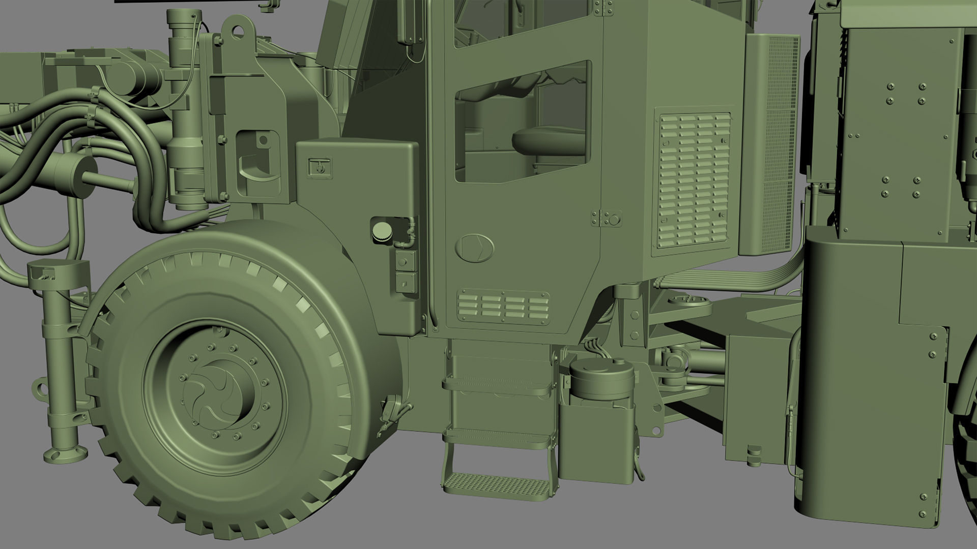 Underground Mining Machines Sandvic 3D model_41