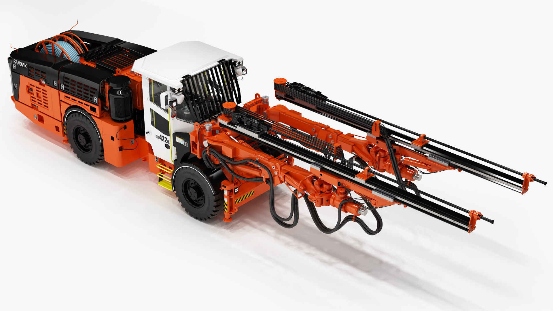 Underground Mining Machines Sandvic 3D model_13