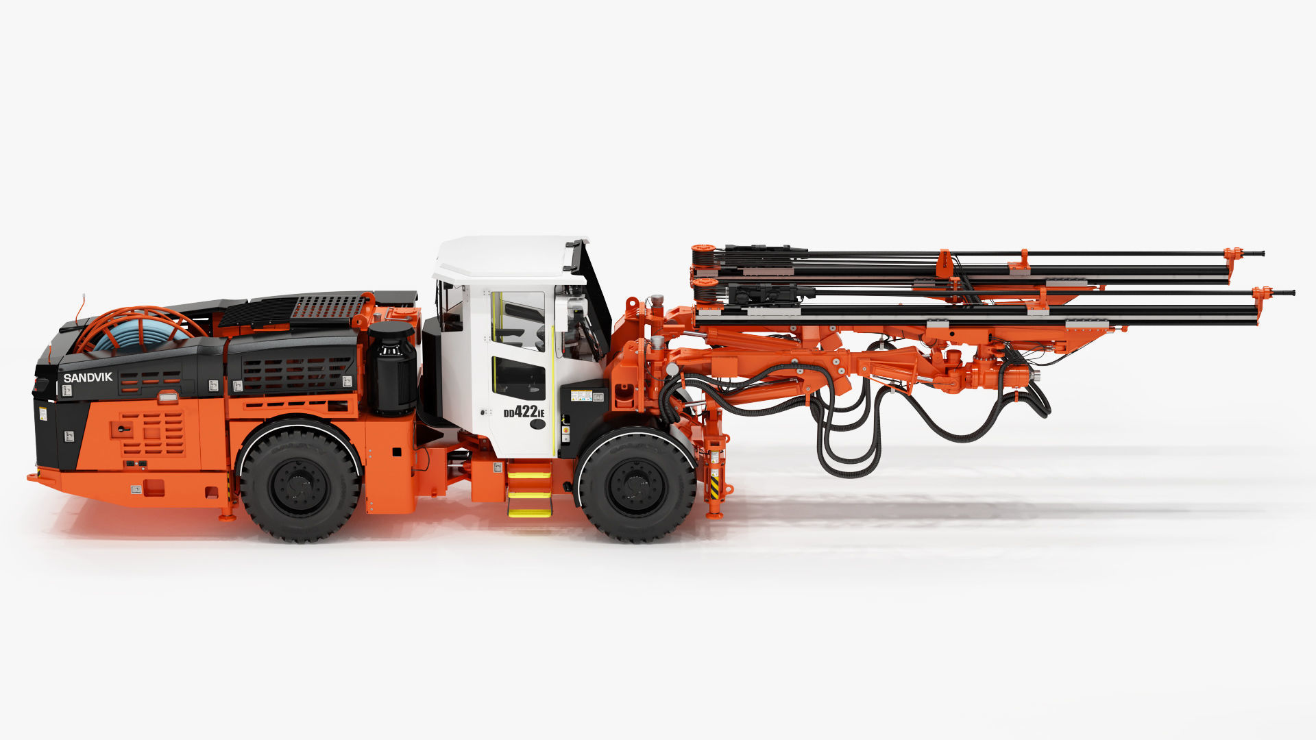 Underground Mining Machines Sandvic 3D model_12