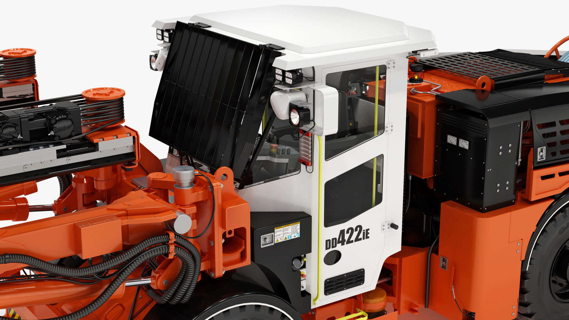 Underground Mining Machines Sandvic 3D model_26