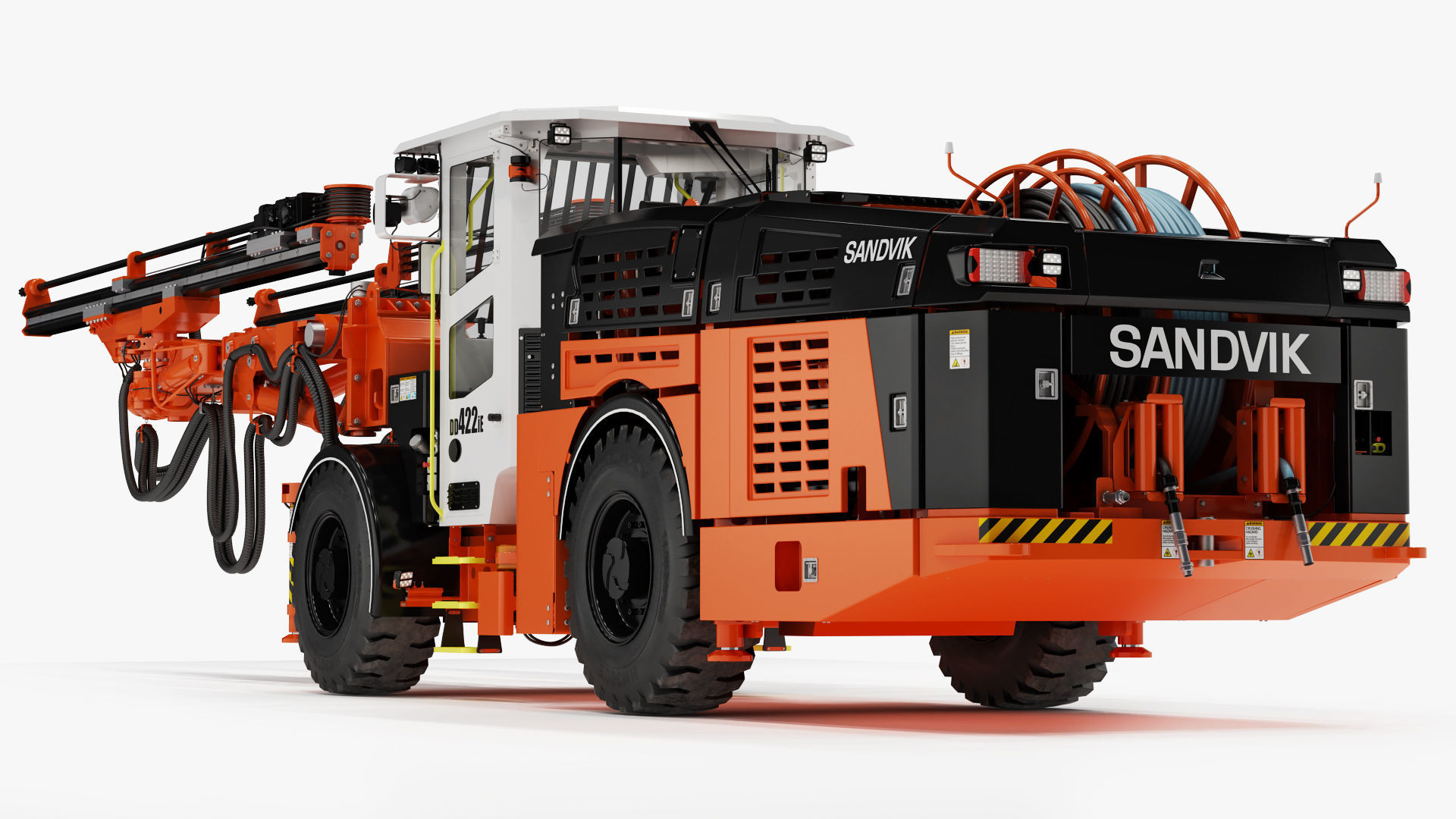 Underground Mining Machines Sandvic 3D model_17