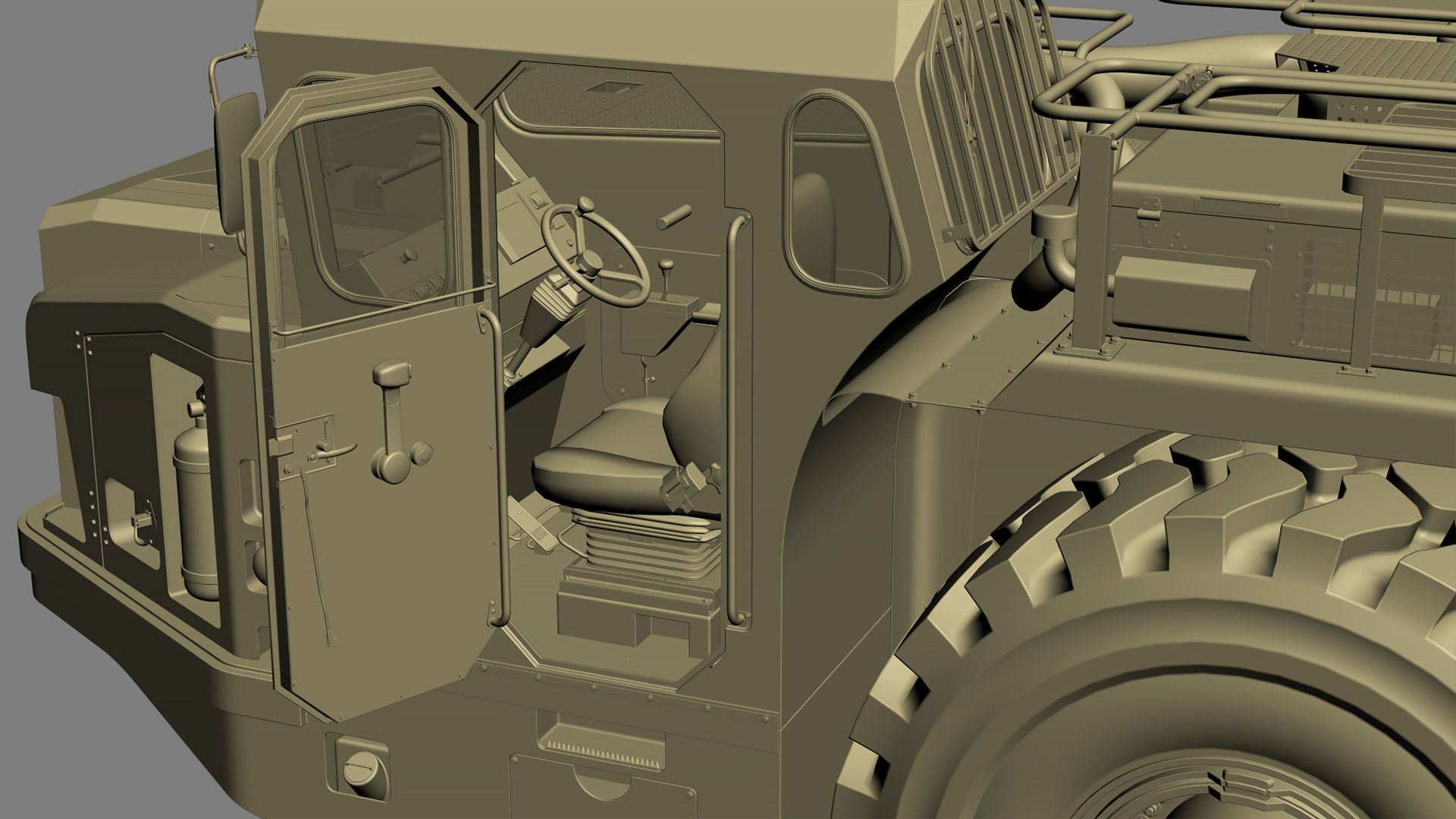 Underground Mining Machines Sandvic 3D model_122