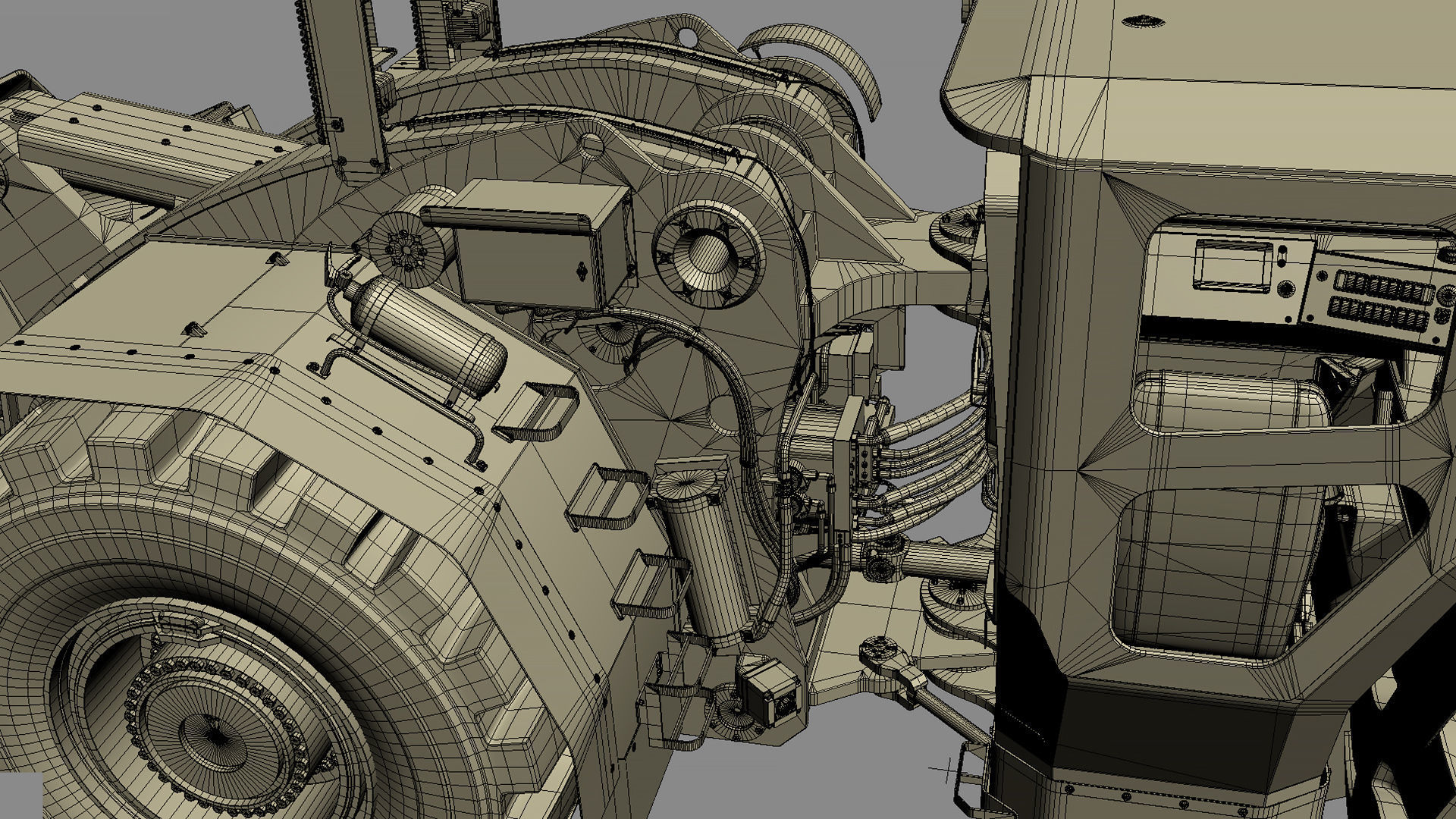 Underground Mining Machines Sandvic 3D model_84