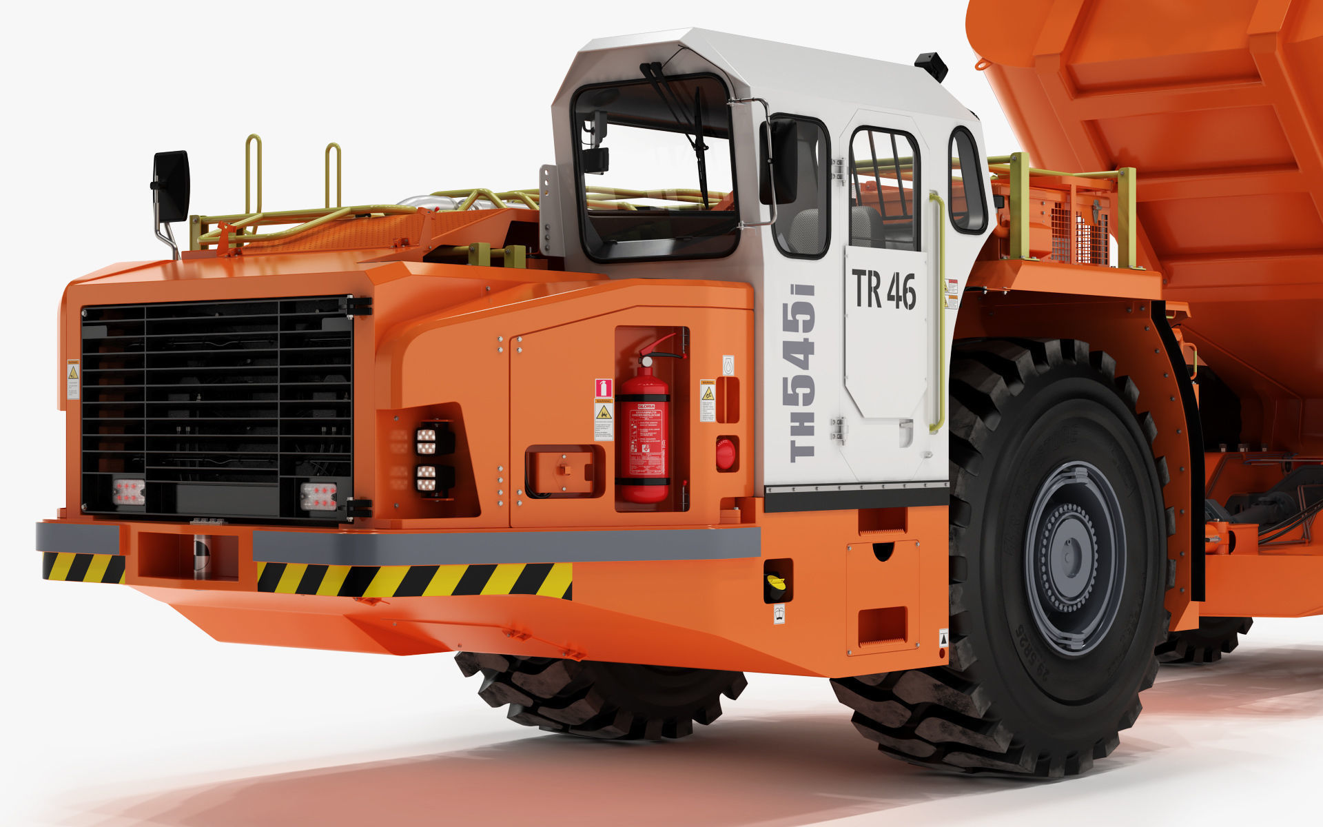 Underground Mining Machines Sandvic 3D model_105