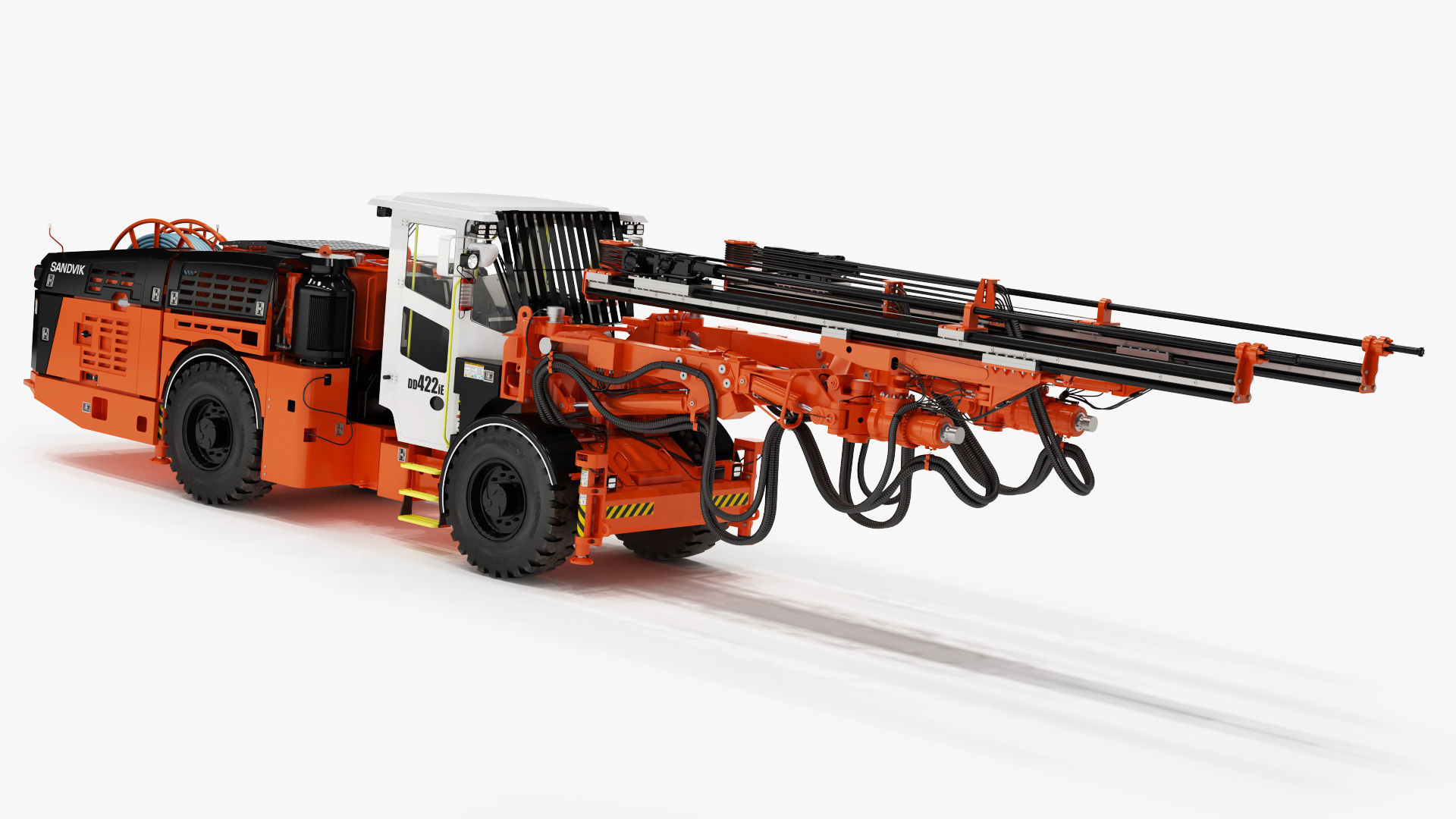 Underground Mining Machines Sandvic 3D model_14