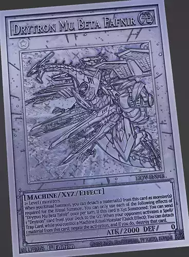 drytron mu beta fafnir - yugioh