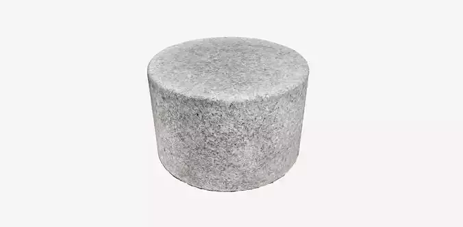 Round Seating Stone - Cleaned Version