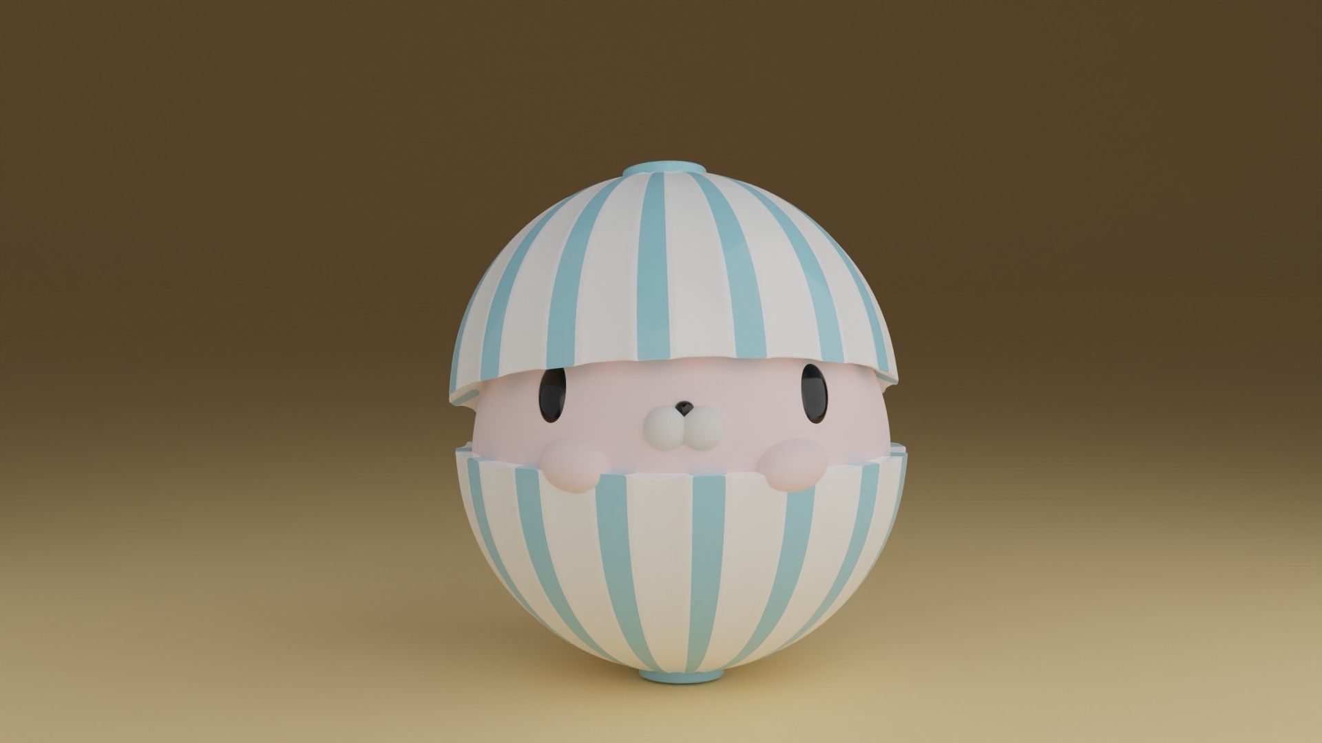 mini cat 3D print model_6