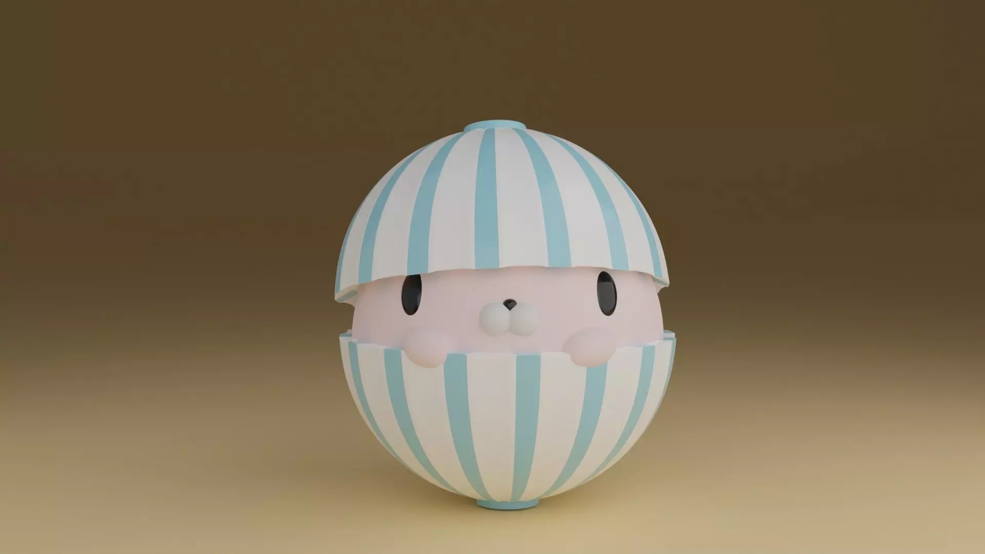 mini cat 3D print model_0