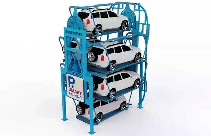 Rotary Parking System 6 SUV