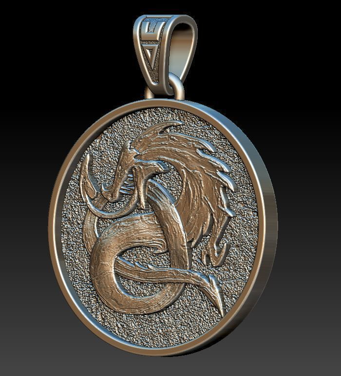 Pendant 3D print model_2