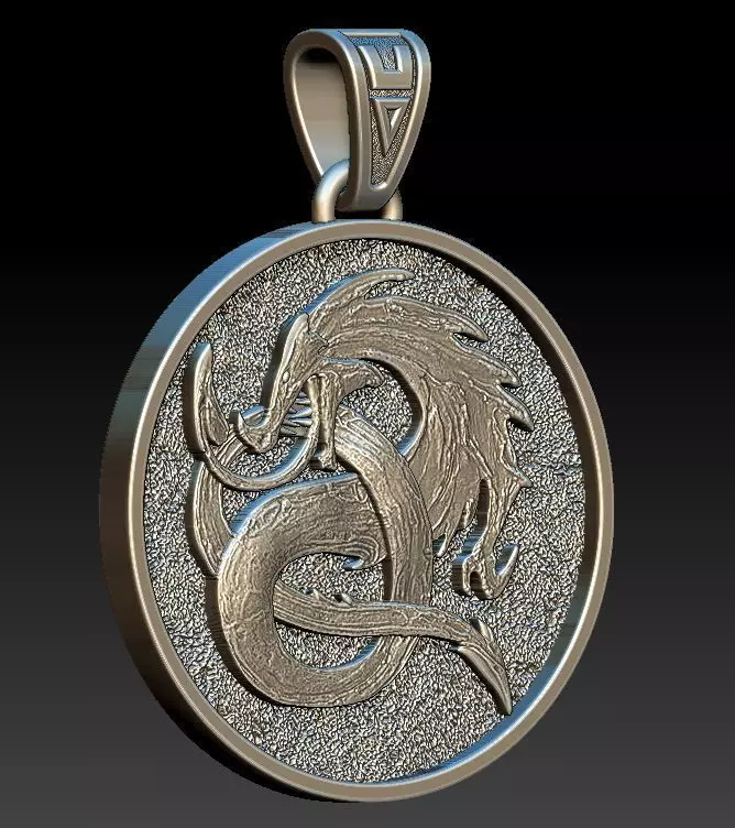 Pendant 3D print model_0