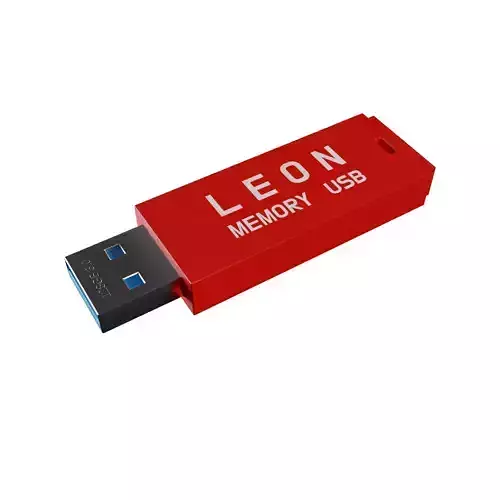 USB Stick Free low-poly 3D model