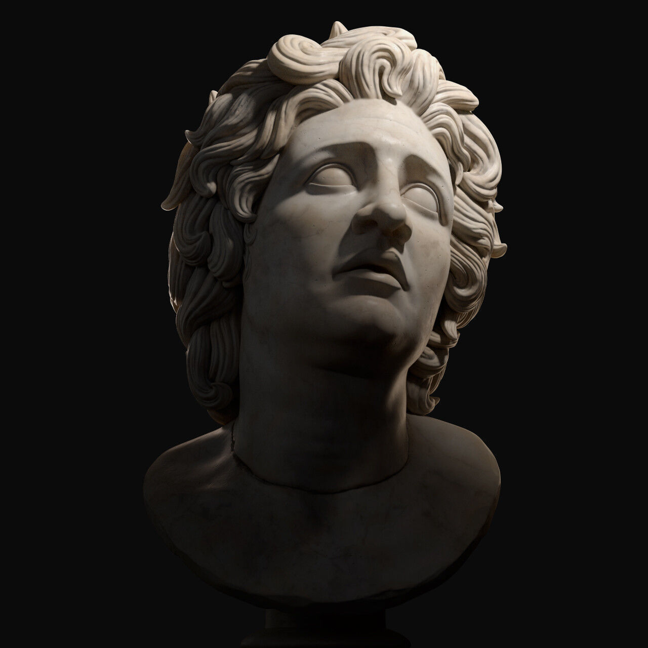 Alexander The Great 3D print model_2