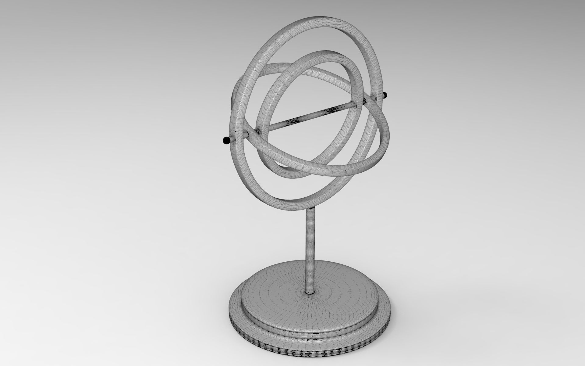 Galaxy Decor Low-poly 3D model_5