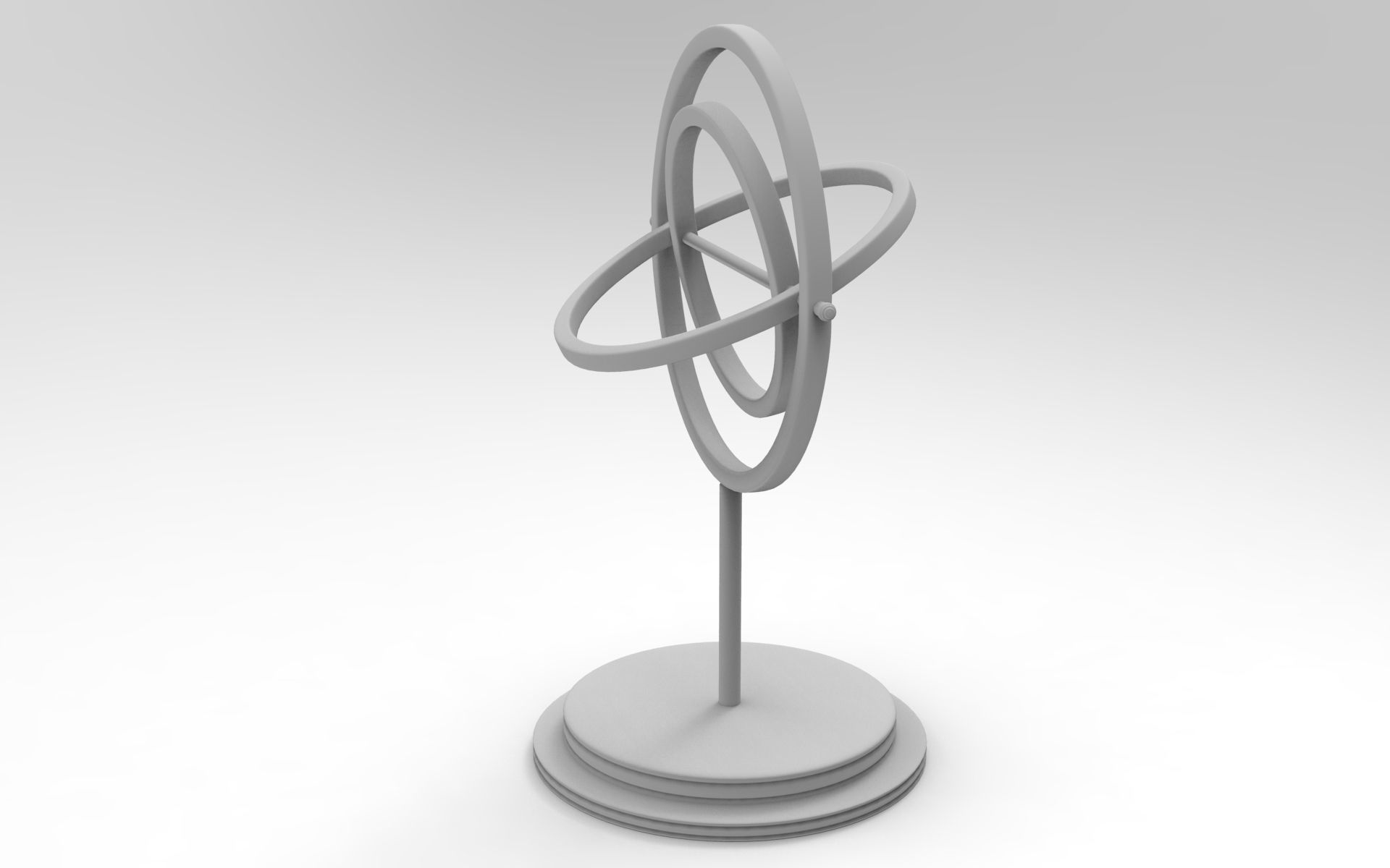 Galaxy Decor Low-poly 3D model_8