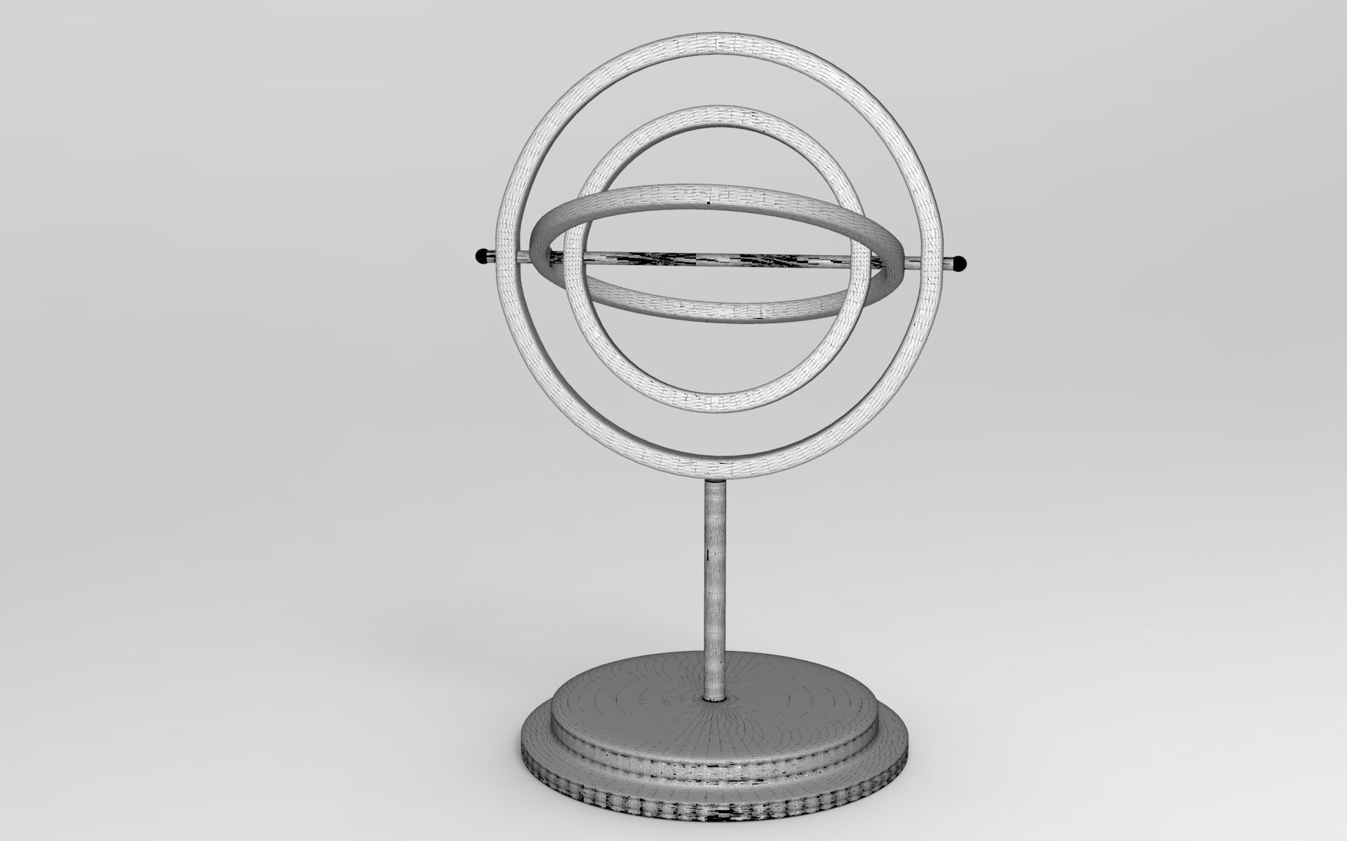 Galaxy Decor Low-poly 3D model_6