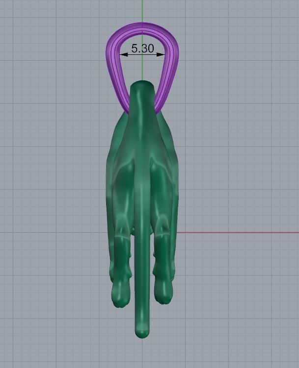 Pendant 3D print model_5