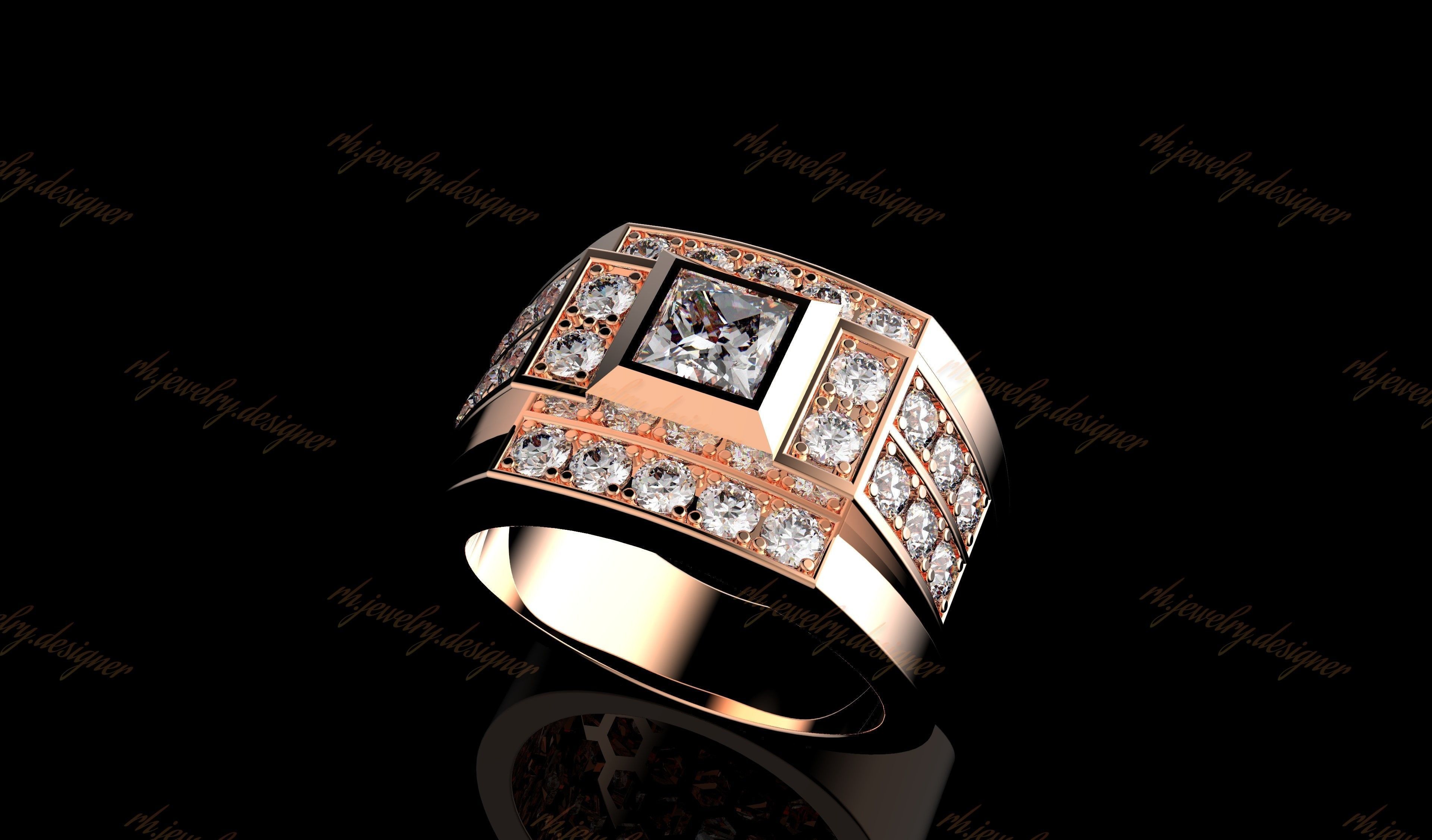 Gold N1103 3D print model_9