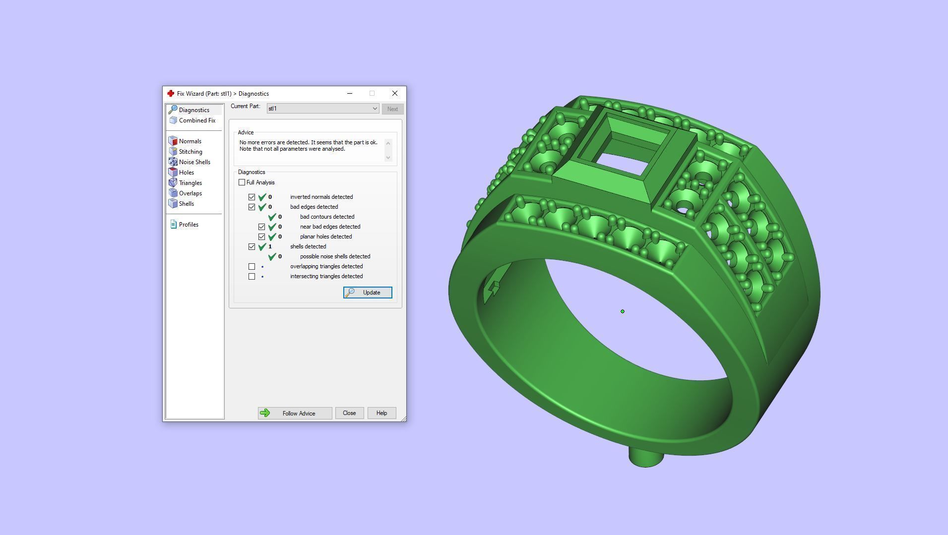 Gold N1103 3D print model_11