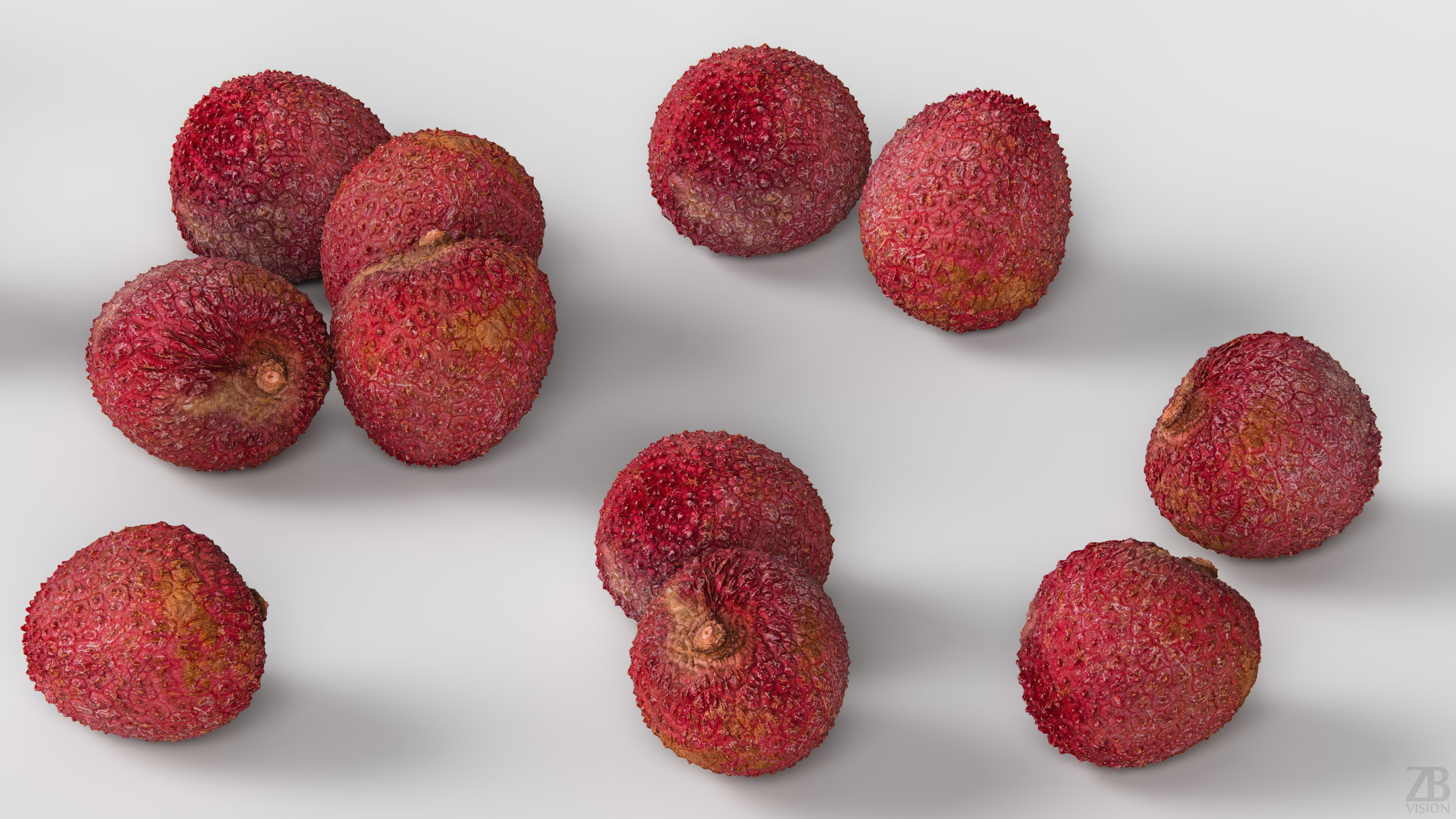 Lychee 3D model_2