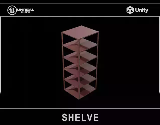 Metallic Storage Shelve