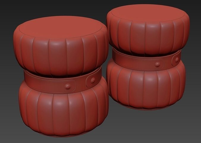 Meada Stool by Alva Musa 3D model 5