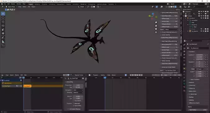 Qu - All Tomorrows - High Poly Low-poly 3D model