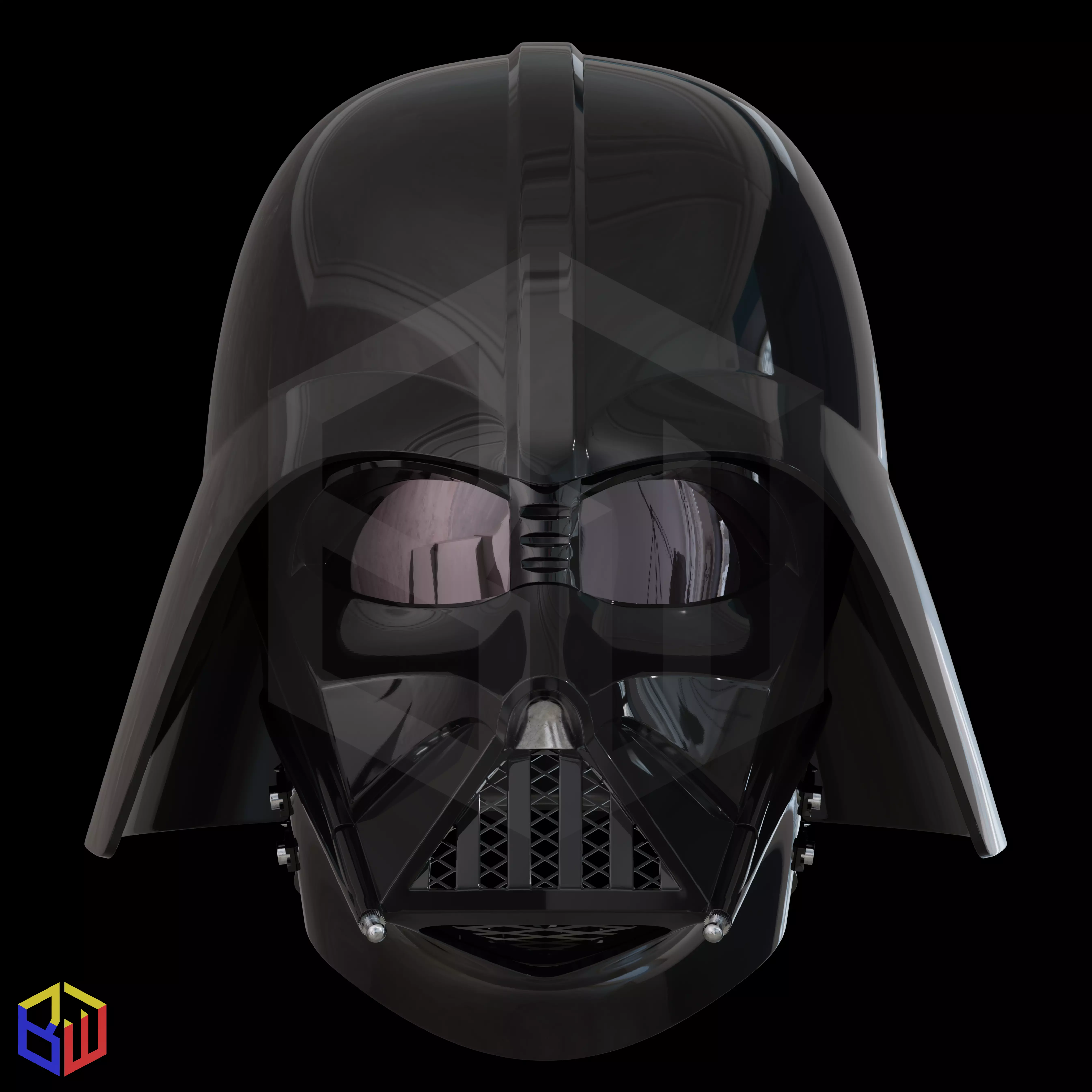 Darth Vader Episode VI Helmet 3D print model_0