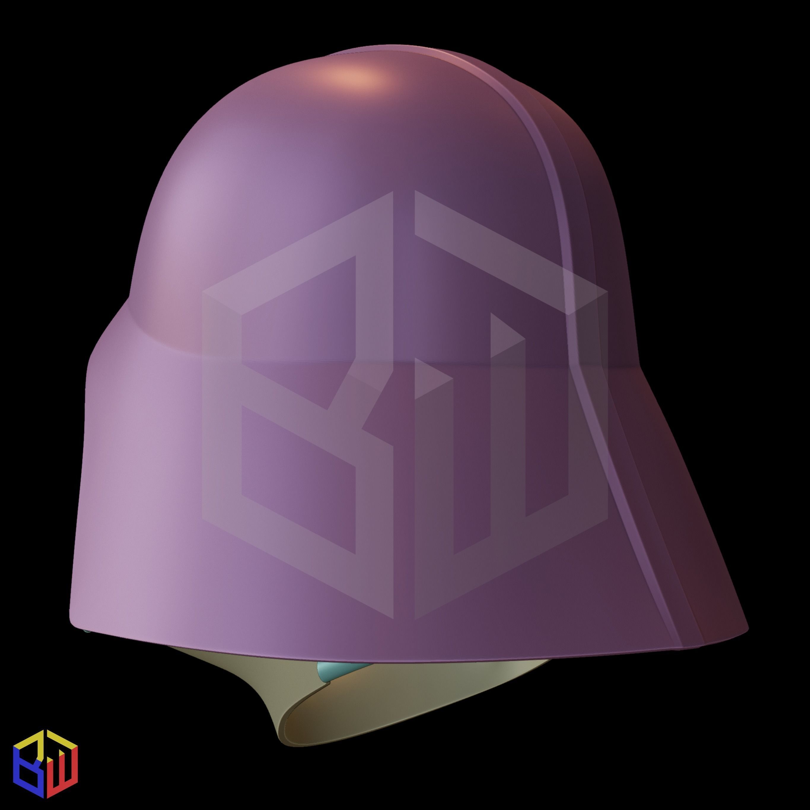 Darth Vader Episode VI Helmet 3D print model_8