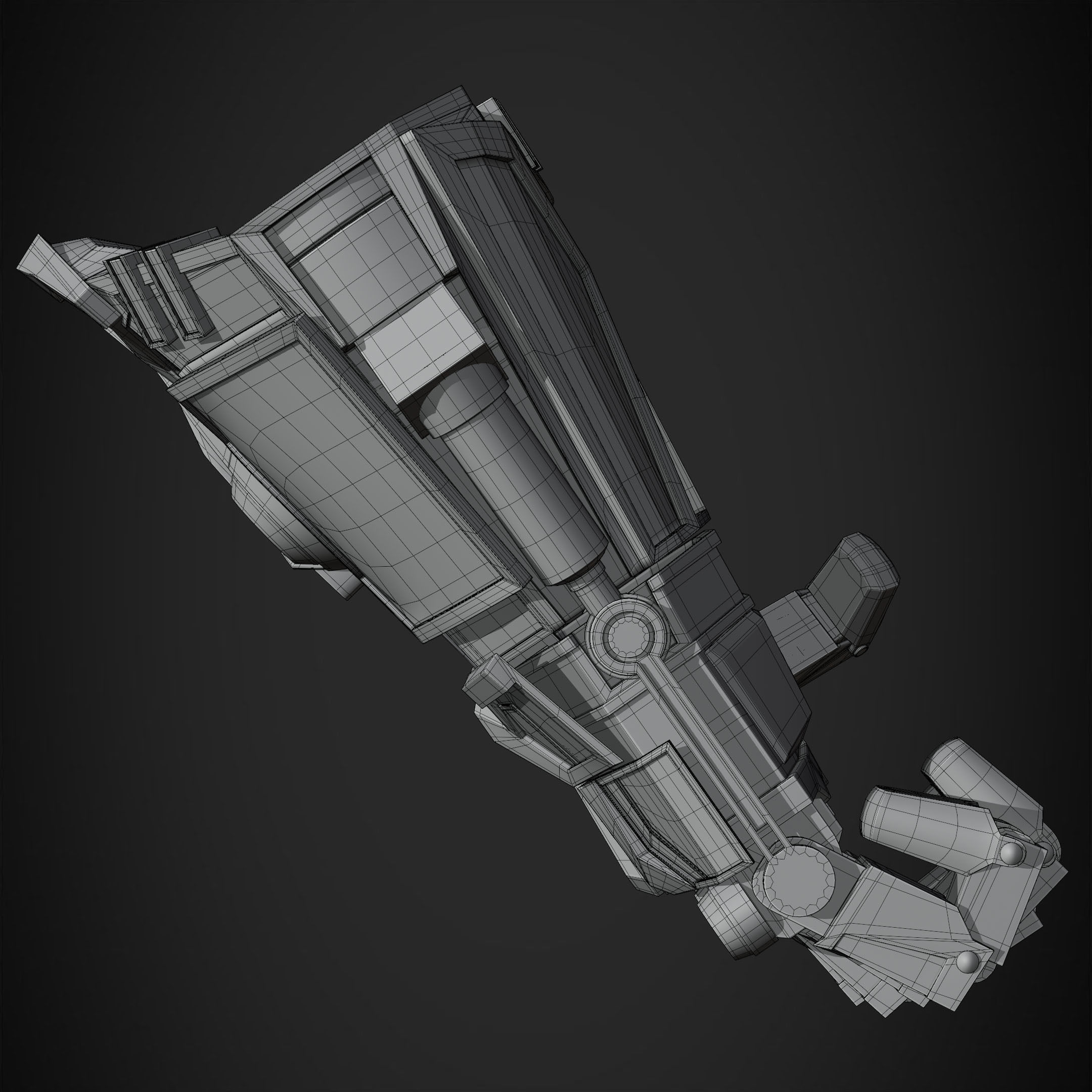 Arcane Vi Atlas Gauntlet for Cosplay 3D print model_18
