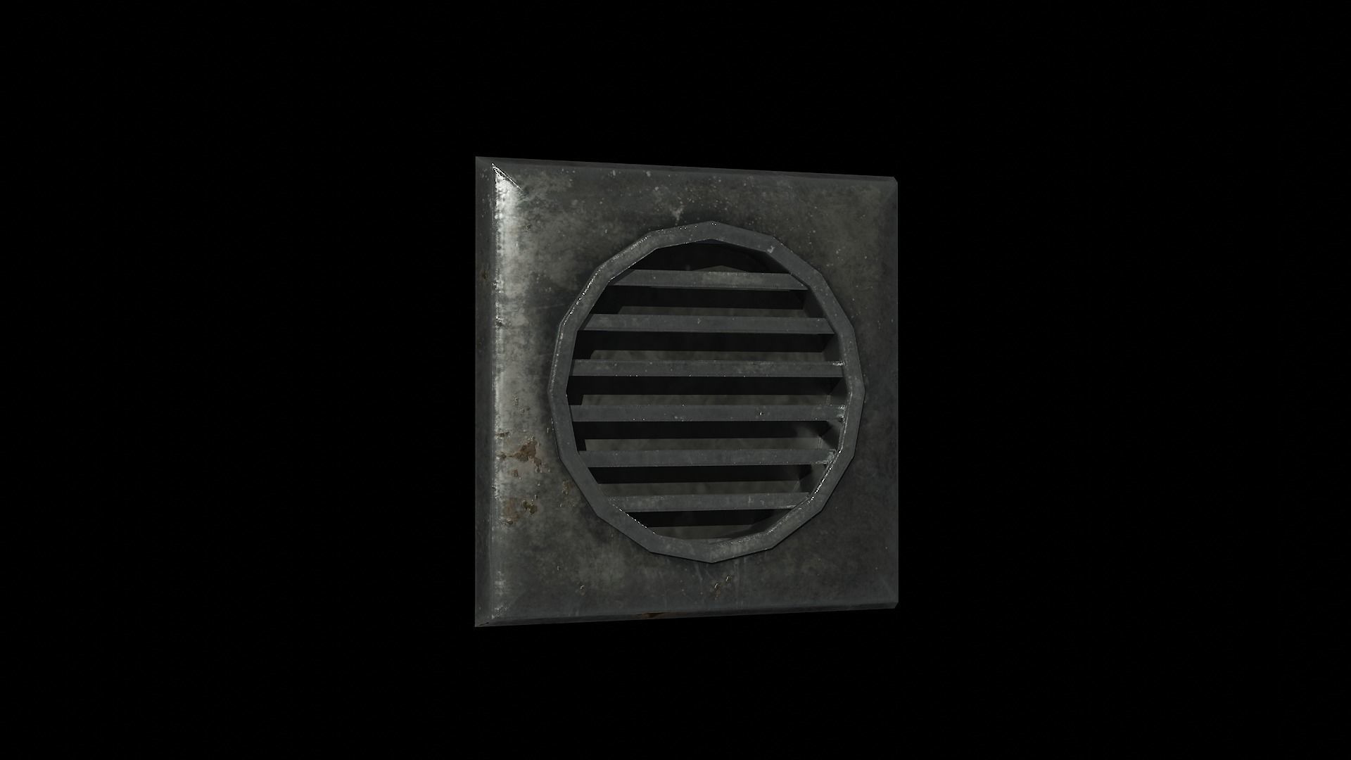 Modular Workshop Buildings Low-poly 3D model_73