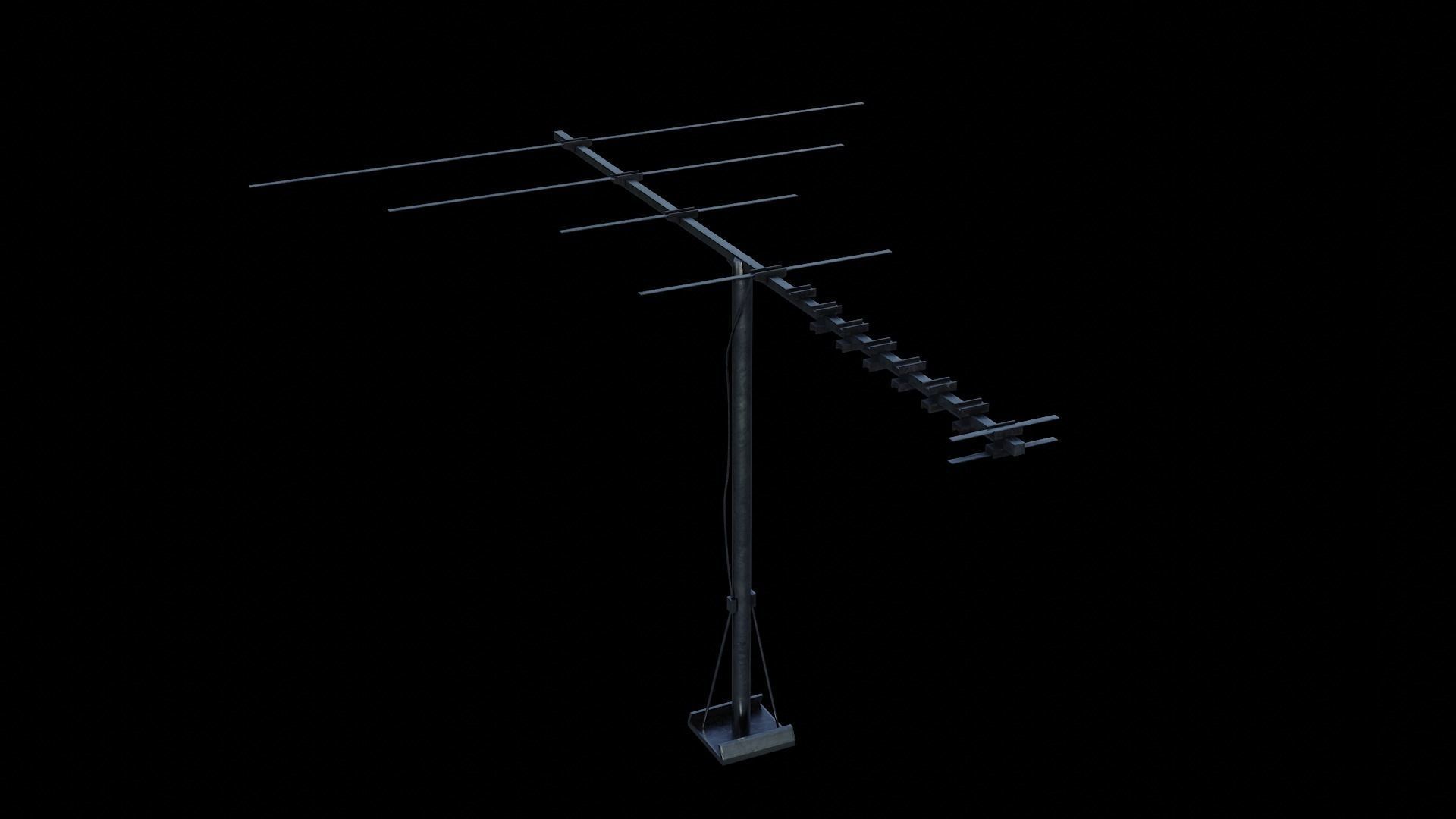 Modular Workshop Buildings Low-poly 3D model_46