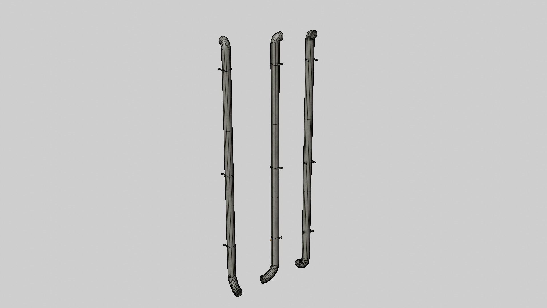 Modular Workshop Buildings Low-poly 3D model_66