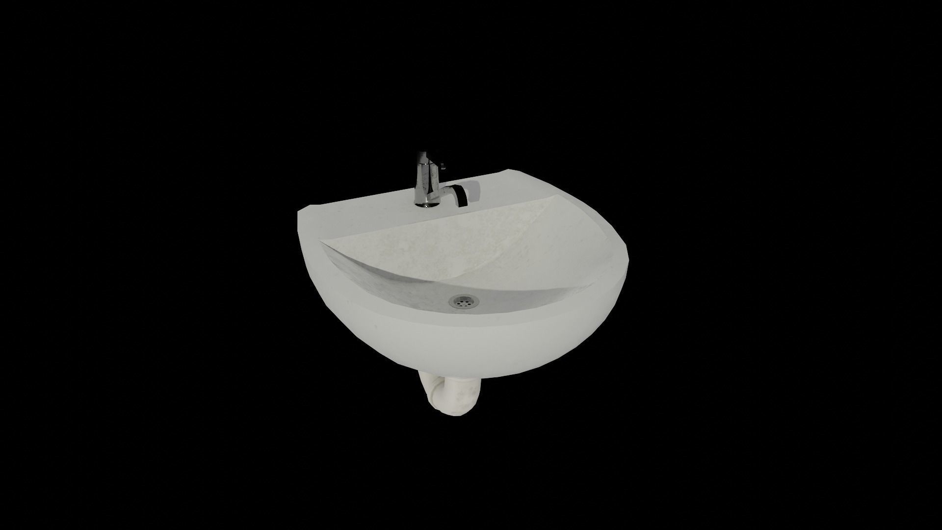 Modular Workshop Buildings Low-poly 3D model_70