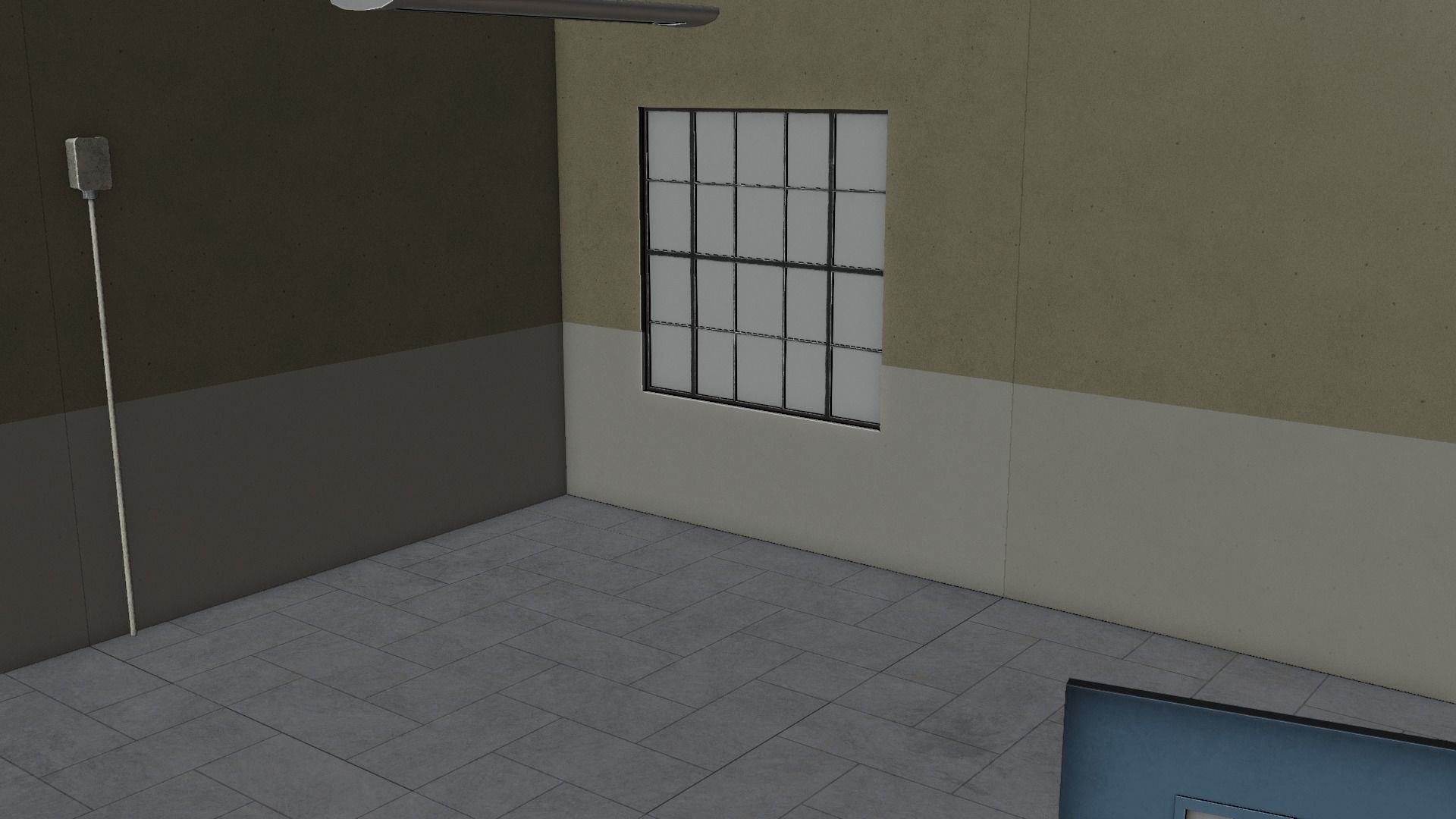 Modular Workshop Buildings Low-poly 3D model_21