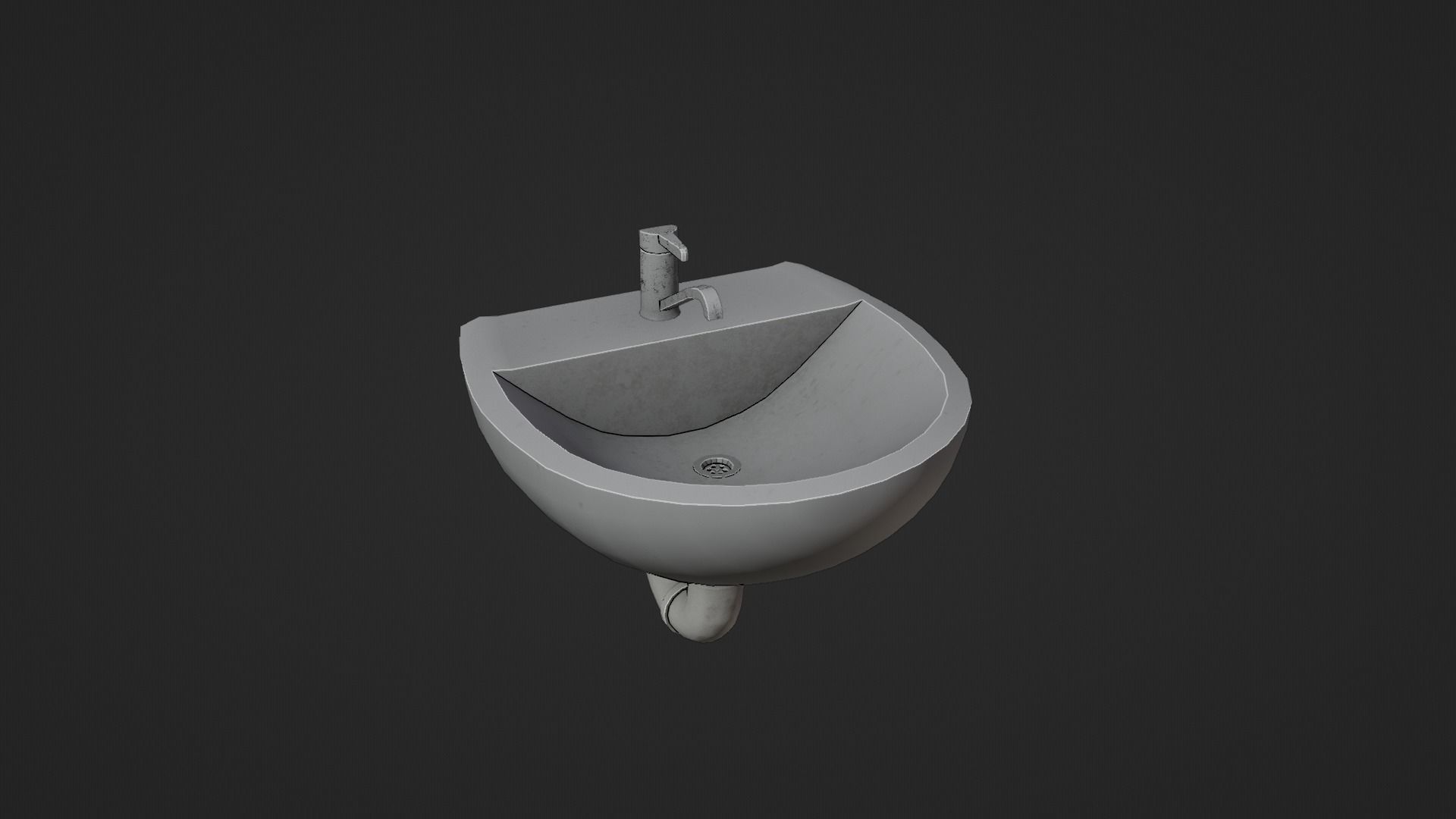 Modular Workshop Buildings Low-poly 3D model_71