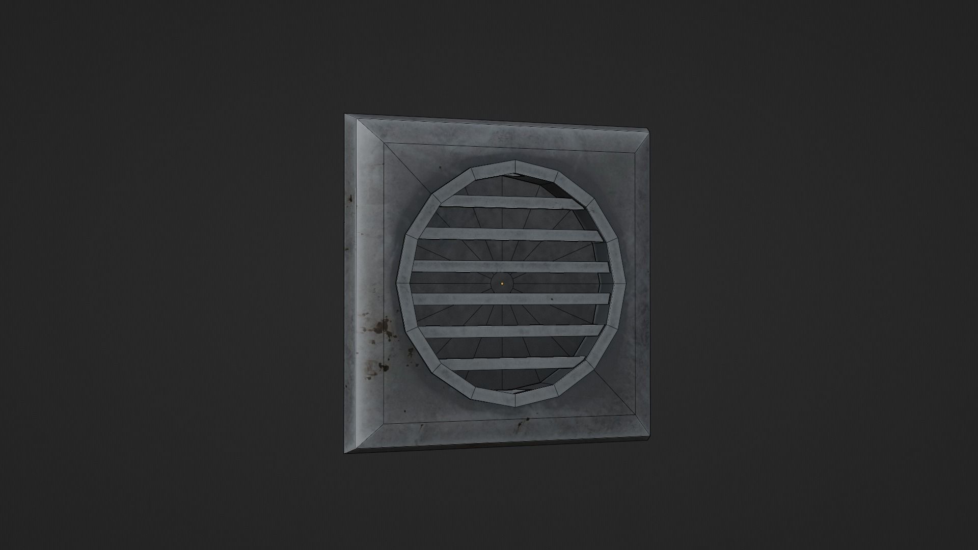 Modular Workshop Buildings Low-poly 3D model_75