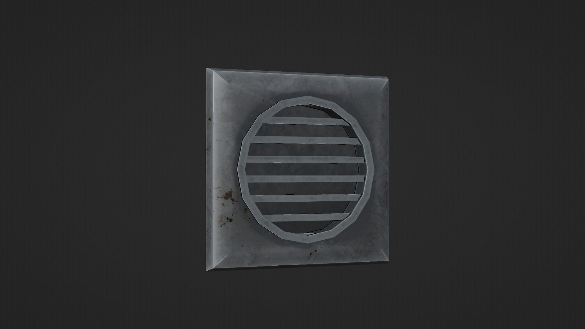 Modular Workshop Buildings Low-poly 3D model_74