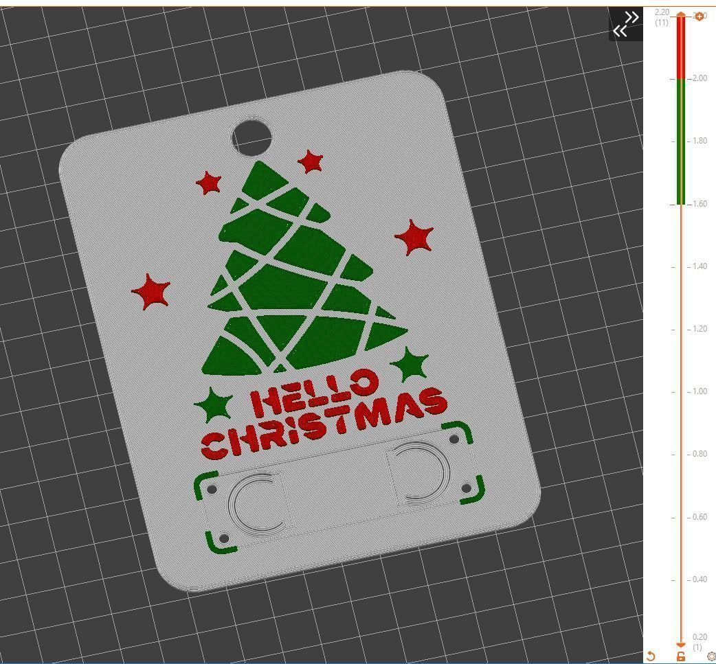 Christmas Money Card holder by AM-MEDIA gift Cash Teen gadget 3D print model_1