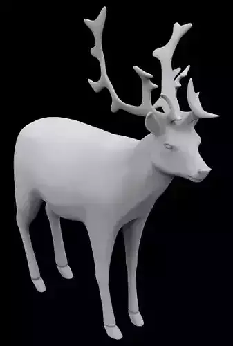 Reindeer deer 3D print model