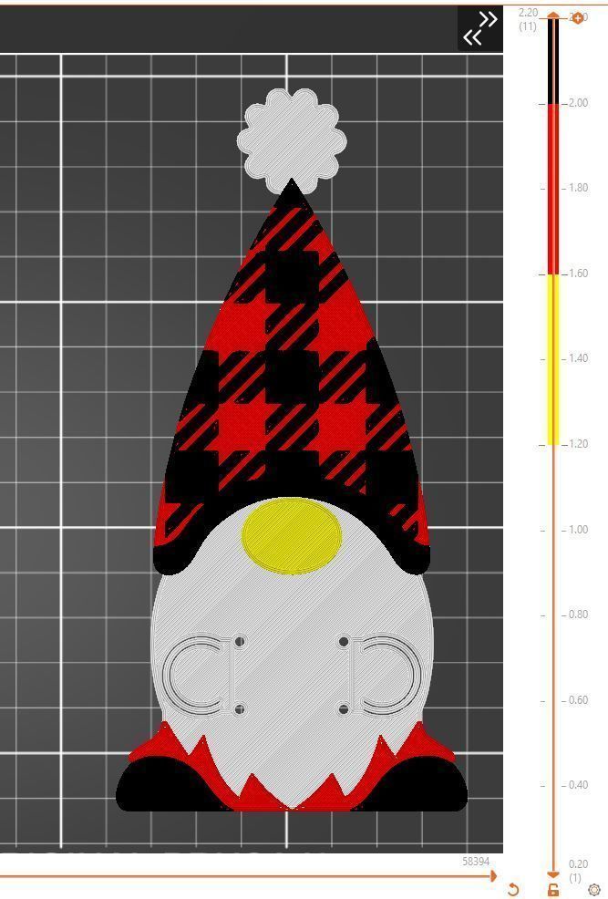 Christmas Money Card holder by AM-MEDIA gift Cash Teen gadget 3D print model_1